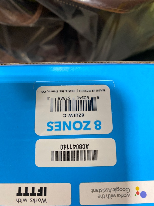 Photo 1 of Rachio WiFi Smart Sprinkler Controller (8-Zone Irrigation Remote Control) – App-Based Scheduling, Local Weather Intelligence, Rain Skips, Easy DIY Install