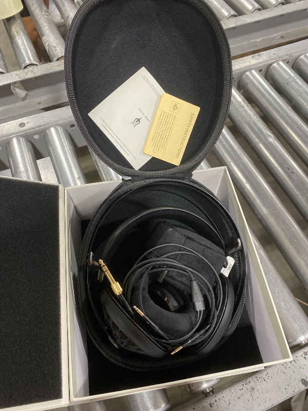 Photo 1 of MEZE AUDIO 105 AER | Wired Over-The-Ear Lightweight Audiophile Open-Back Headphones | 50mm Dynamic Drivers | Low Impedance 42 Ohms | Cables and Carrying Pouch Included (Black)