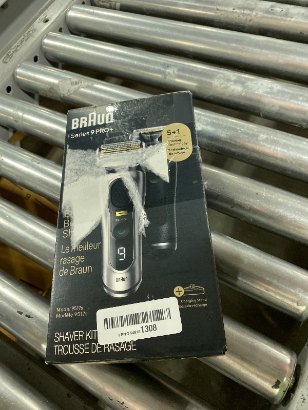 Photo 1 of Braun Series 9 PRO+ Electric Razor for Men, 5 Pro Shave Elements & Precision Long Hair Trimmer, 6in1 SmartCare Center, Wet & Dry Electric Shaver for Smooth Skin with 60min Battery Runtime, 9517s