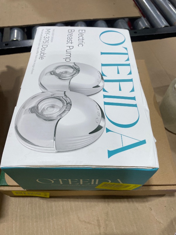 Photo 1 of Hands Free Breast Pump Wearable MY-375 - Strong Suction, Low Noise, Wearable Breastfeeding Pump with 4 Mode &12 Levels, Portable Electric Breast Pump 24mm - 19/21/Insert/Flange, 2 Pack (White)