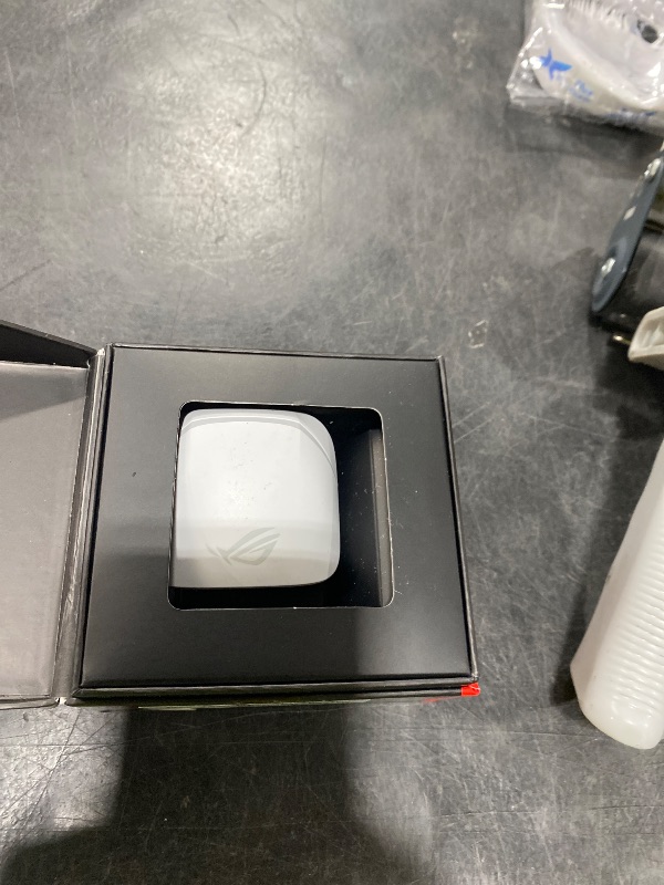 Photo 1 of ASUS ROG Cetra True Wireless SpeedNova Gaming Earbuds – Dual-Mode (BT, 2.4GHz), Dirac Opteo, Bone-Conduction AI Mic, Adaptive ANC, 46Hr Battery, for PC, PS5, PS4, Switch, Mobile, ROG Ally/X - White