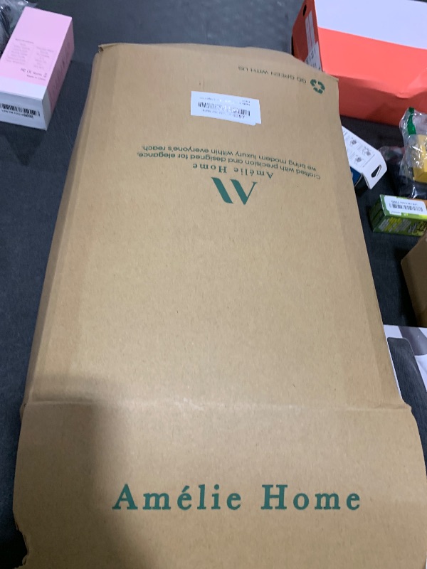 Photo 1 of Amélie Home Chunky Knit Throw Blanket for Couch, Soft Chenille Handmade Crochet Throw Rope Knot Blanket for Couch, 60"x80", Sage Green