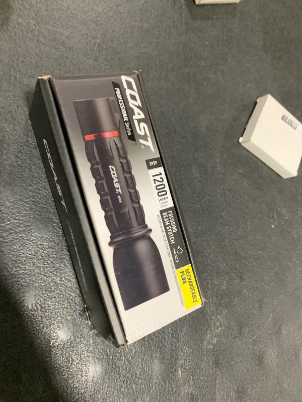 Photo 1 of Coast XP9R 1200 Lumen USB-C RECHARGEABLE-DUAL POWER LED Flashlight With PURE BEAM SLIDE FOCUS And Top Grade Aluminum Build