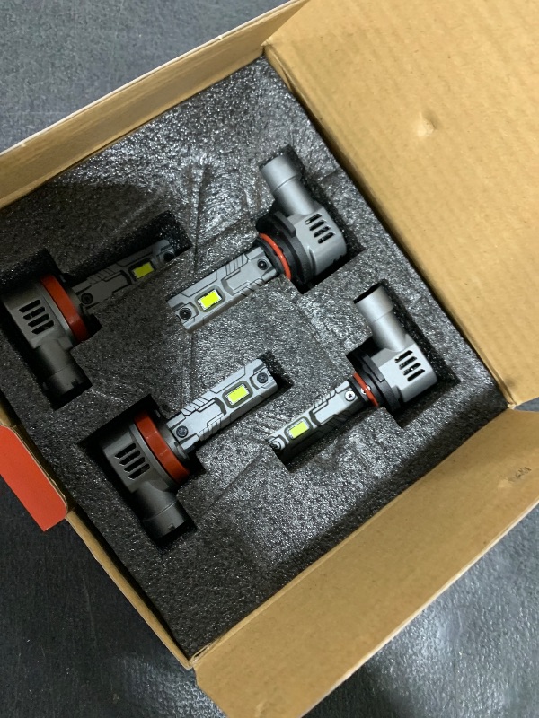 Photo 1 of SEALIGHT ???/??/?? and ????/??? Fog Lights Combo, 100,000LM Wider Driving Vision, 9005 H11 Fog Lights with Cooling Fans, Plug and Play, Pack of 4