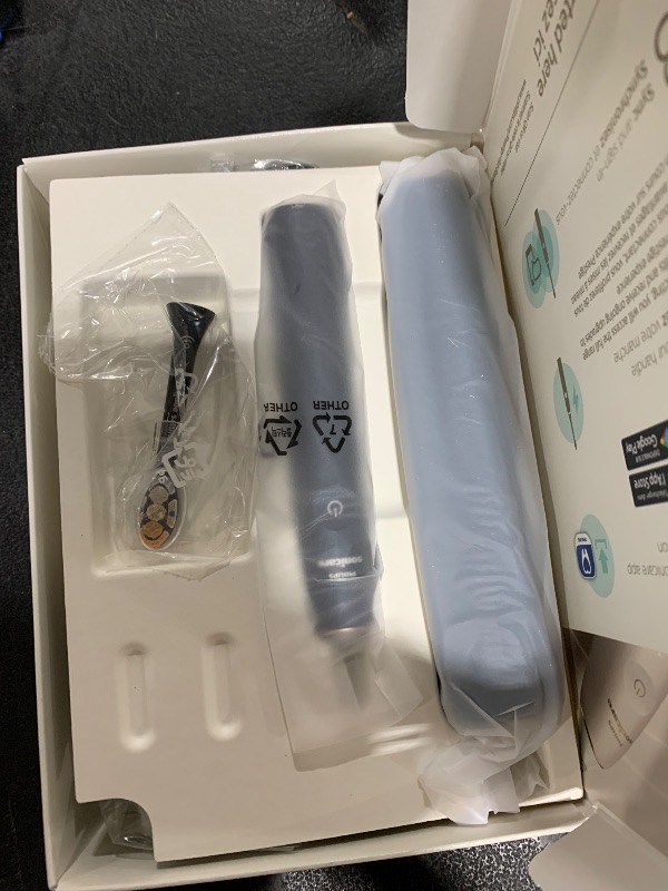 Photo 1 of Philips Sonicare DiamondClean 9900 Prestige Electric Toothbrush - with SenseIQ Technology and Advanced AI App, 5 Brushing Modes, 3 Intensity Levels, Charging Travel Case,Midnight Blue, Model HX9990/12