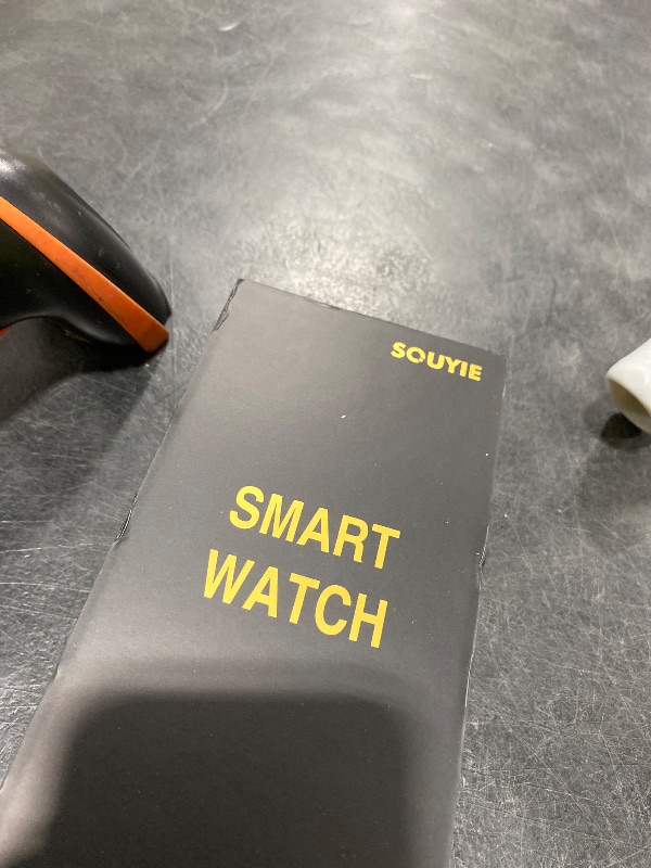 Photo 1 of SOUYIE Smart Watch for Men,1.43''AMOLED Screen with 24 Hours Healthy Monitor, 100+ Sports Modes Fitness Tracker Watch, 400mAh Battery Pedometer Calorie Smartwatch Compatible Android iOS