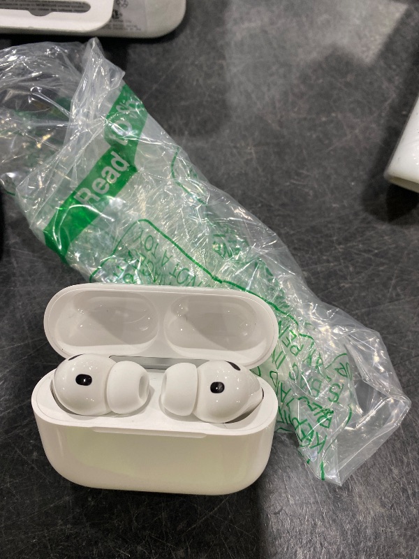 Photo 1 of MAJOR DAMAGE-------------------SELLING FOR PARTS ONLY---------------------------Apple AirPods Pro 3 Wireless Earbuds, Active Noise Cancellation, Live Translation, Heart Rate Sensing, Hearing Aid Feature, Bluetooth Headphones, Spatial Audio, High-Fidelity 