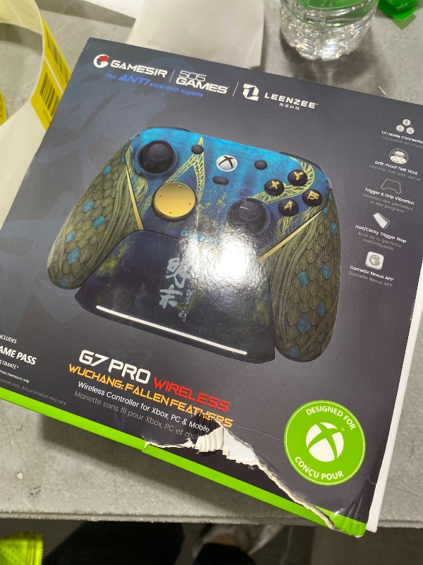Photo 1 of GameSir G7 Pro Wireless Gaming Controller for Xbox Series X|S, Xbox One, PC, Android, Game Controller with 3.5mm Audio Jack ,Hall Effect Analog Triggers, TMR Sticks, 1000Hz Polling Rate ?Wuchang: Fallen Feathers Edition?