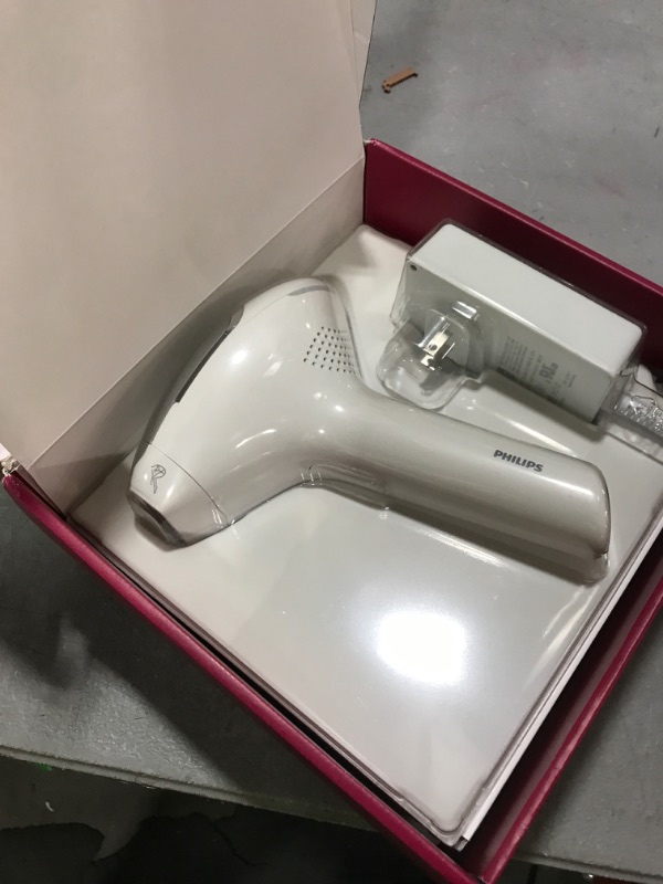 Photo 1 of Philips Lumea 7000 Series IPL Hair Removal Device - Permanent Laser Hair Reduction for Women & Men, Easy and Comfortable Use at Home, SenseIQ, Uniquely Curved Attachment for Body, BRI931/03
