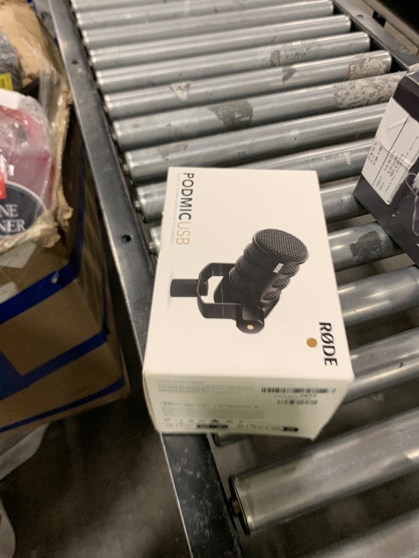 Photo 1 of RØDE PodMic USB Versatile Dynamic Broadcast Microphone With XLR and USB Connectivity for Podcasting, Streaming, Gaming, Music-Making and Content Creation (Black)