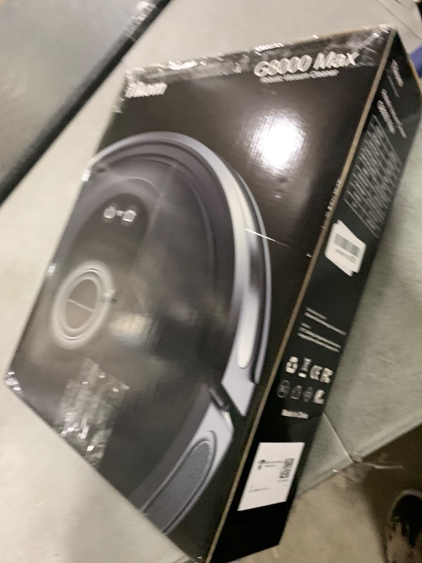 Photo 1 of Tikom Robot Vacuum and Mop Combo, 5000Pa Robotic Vacuum Cleaner, 150 Min Max, App & Remote Control, Ideal for Hard Floor, Carpet, Pet Hair, Self-Charge(G8000 Max)