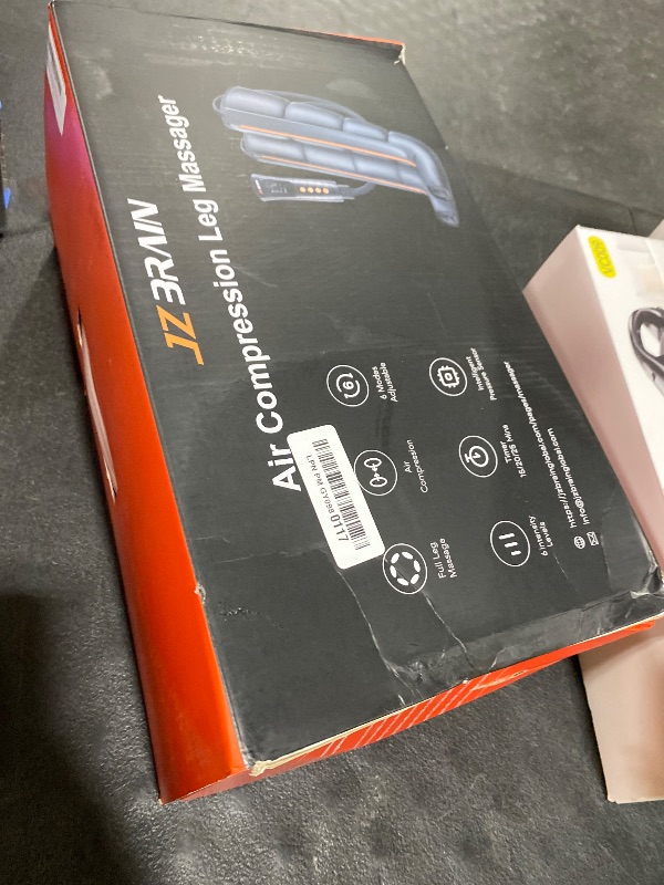 Photo 1 of JZBRAIN Sequential Air Compression Recovery System : Professional Full Leg Compression Boots for Circulation and Pain Relief - Sequential Device for Muscle Relaxation