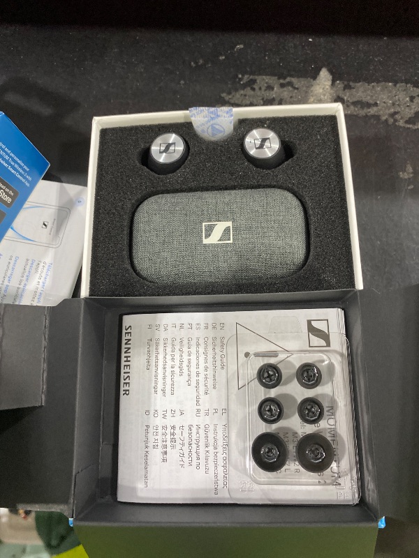 Photo 1 of Sennheiser MOMENTUM True Wireless 2, Bluetooth Earbuds with Active Noise Cancellation, Black