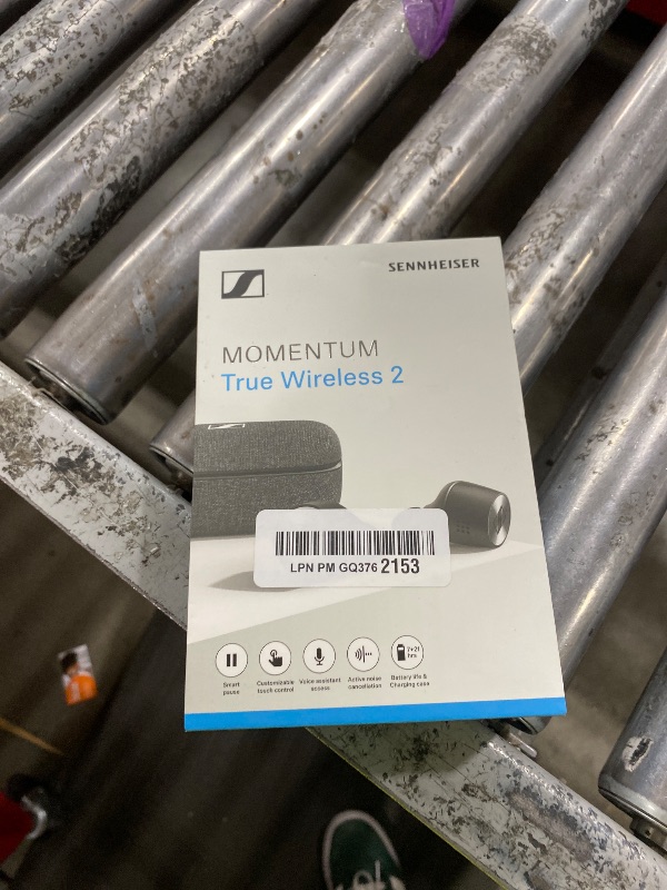 Photo 1 of Sennheiser MOMENTUM True Wireless 2, Bluetooth Earbuds with Active Noise Cancellation, Black