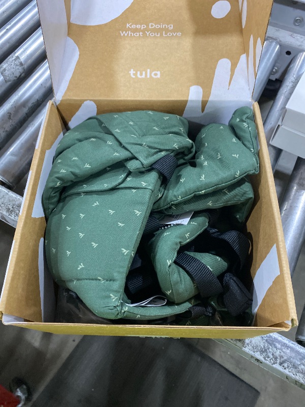 Photo 1 of Baby Tula Explore Carriers - Breathable Baby Carrier Newborn to Toddler - Adjustable Toddler Carrier - Multiple Ergonomic Positions Front and Back - Ergonomic Fit for 7-45 lb - Cotton, Seedling