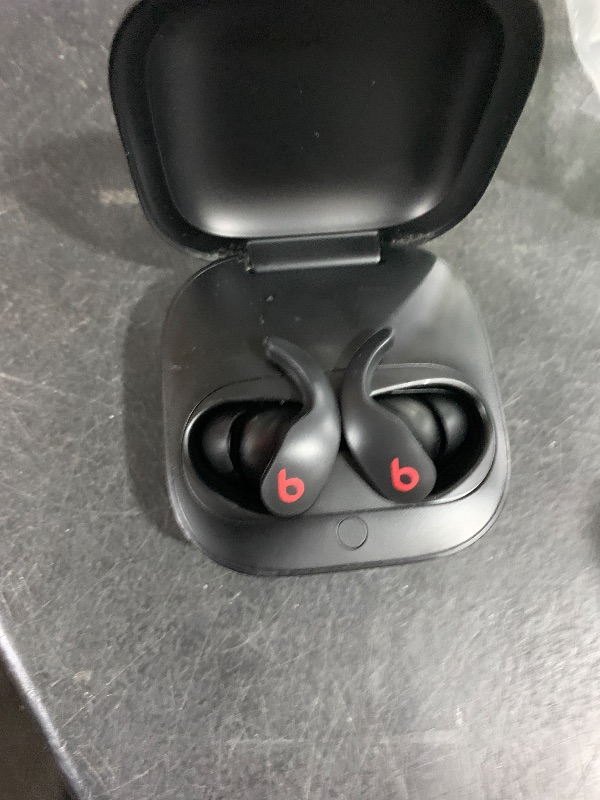 Photo 1 of Beats Fit Pro (1st Gen) - True Wireless Noise Cancelling Earbuds - Active Noise Cancelling - Sweat Resistant Earphones, Compatible with Apple & Android, Class 1 Bluetooth®- Beats Black