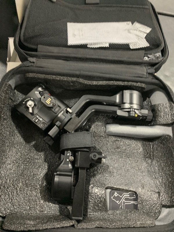 Photo 1 of DJI RS 5 Combo, Gimbal Stabilizer for Camera Canon/Sony/Panasonic/Nikon/Fujifilm, Intelligent Tracking, Electronic Briefcase Handle, Fine-Tuning Knobs, New Z-Axis Indicator