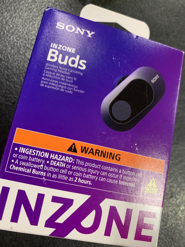 Photo 1 of Sony Inzone s Wireless Gaming Earbuds, Perfect for PlayStation® 5, for PC/PS5/Switch/Mobile, 48Hr Battery with Case, Noise Canceling, 360 Spatial Sound, 2.4GHz USB-C Dongle, WF-G700N Black