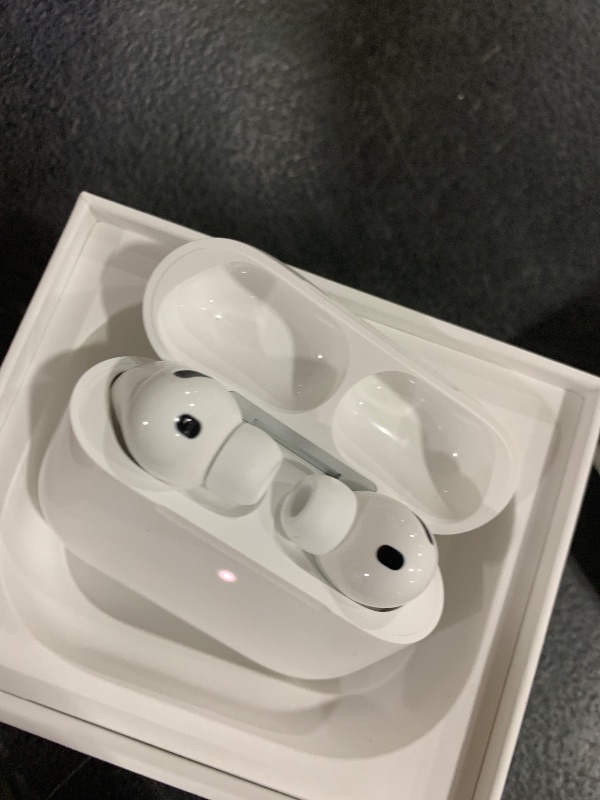 Photo 1 of Apple AirPods Pro 3 Wireless Earbuds, Active Noise Cancellation, Live Translation, Heart Rate Sensing, Hearing Aid Feature, Bluetooth Headphones, Spatial Audio, High-Fidelity Sound, USB-C Charging
