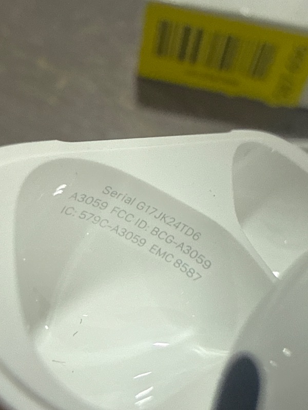 Photo 1 of Apple AirPods 4 Wireless Earbuds, Bluetooth Headphones, with Active Noise Cancellation, Adaptive, Transparency Mode, Personalized Spatial Audio, USB-C Charging Case, Wireless Charging, H2 Chip