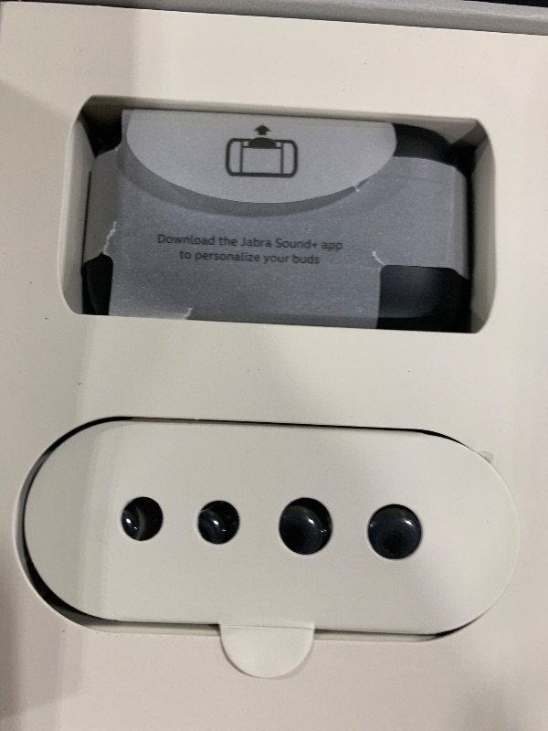 Photo 1 of Jabra Evolve2 True Wireless in-Ear Bluetooth Earbuds with Active Noise Cancellation (ANC) and 4-mic MultiSensor Voice Technology - Microsoft Teams Certified, Works with All Other Meeting apps - Black