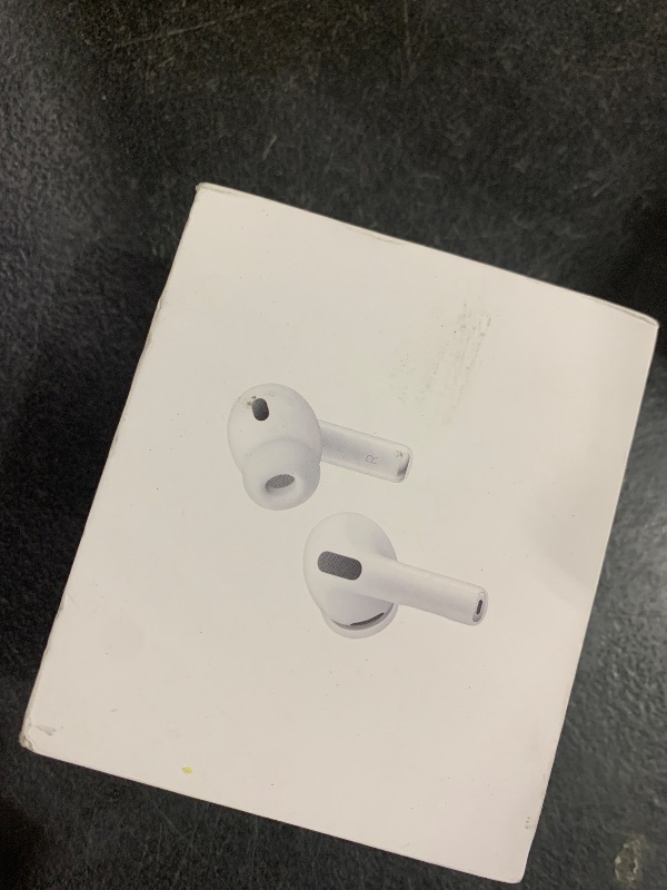 Photo 1 of Apple AirPods Pro 3 Wireless Earbuds, Active Noise Cancellation, Live Translation, Heart Rate Sensing, Hearing Aid Feature, Bluetooth Headphones, Spatial Audio, High-Fidelity Sound, USB-C Charging