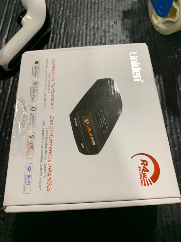 Photo 1 of Uniden R4W (new Model) Extreme Long-Range Laser/Radar Detector, Record Shattering Performance, 360° Awareness, Built-in GPS, Wi-Fi, Bluetooth, Voice Alerts, Red Light & Speed Cameras, R/TACH App