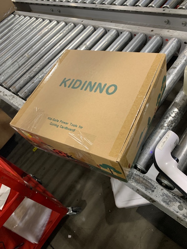Photo 1 of KIDINNO Upgarded Safe Power Cardboard Cutter for Kids, STEM + STEAM Educational Toy for Boys and Girls Ages 5+, Upcycled Tool for DIY Cardboard Projects, Engineering & Creativity