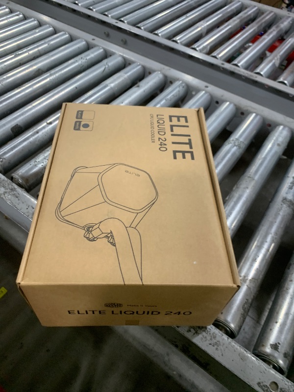 Photo 1 of Cooler Master Elite Liquid 240 CPU AIO Cooler – 240mm Radiator, 2X ARGB PWM Fans, Dual-Chamber Pump Design, Ultra-Quiet High-Performance Cooling, AMD AM5/AM4 & Intel LGA 1851/1700, White