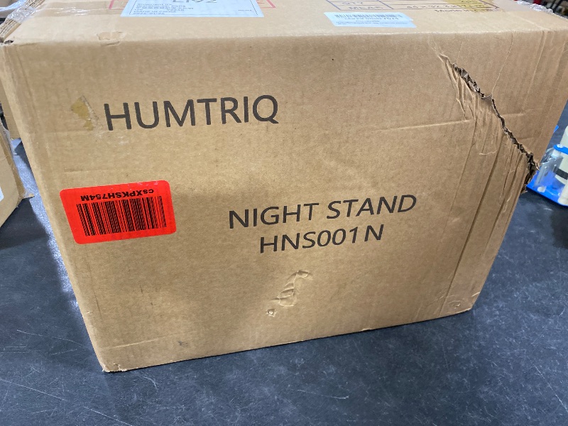 Photo 1 of HUMTRIQ Nightstands Set of 2, Bedside Table with Rattan Door, Boho End Table with Solid Wood Legs for Bedroom, Living Room, Small Space Nightstands, Natural Color, HNS001NLPNPMGQ3827571

