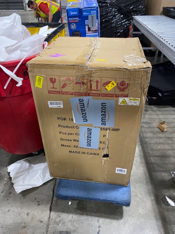 Photo 1 of Great Northern Popcorn Company 5995 10 oz. Perfect Popper Popcorn Machine with Cart - Red (5995 GNP Red 10oz. Full)
