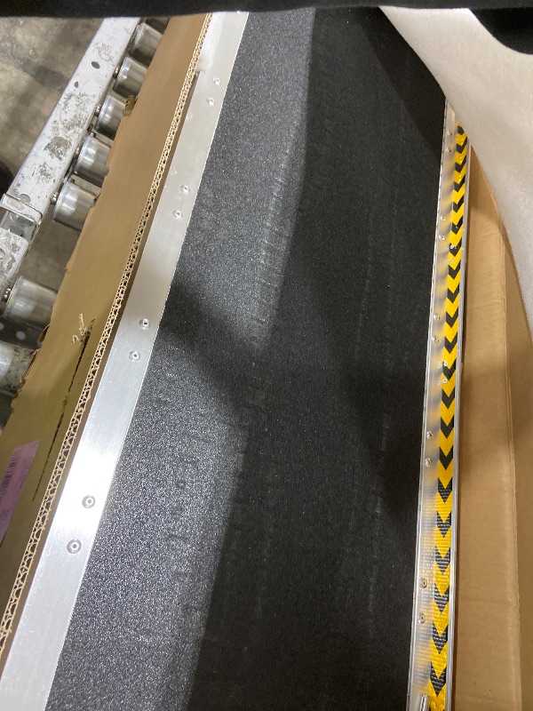 Photo 1 of VNN Portable Wheelchair Ramp 8FT, Seamless Non-Slip Aluminum Ramps for Wheelchairs for Home, Handicap Wheelchair Ramps for Home Steps, Aluminum Loading Dock Plates
