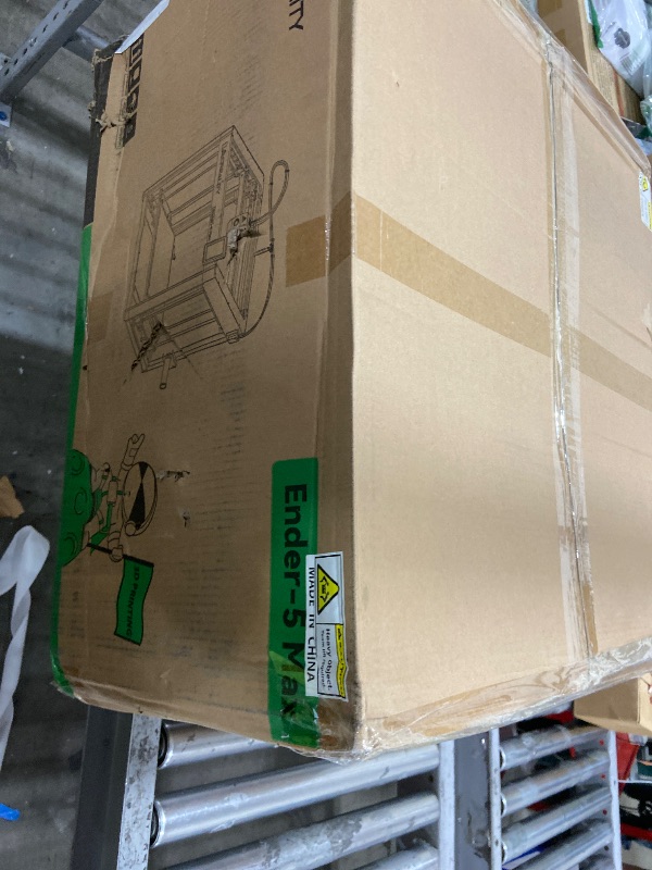 Photo 1 of Creality Ender-5 Max 3D Printer, Large Build Volume 400 * 400 * 400mm, Up to 700mm/s Printing Speed, X-axis with Linear Rail & Dual Z-axis Motors, Creality OS Smart Control for Print Farm