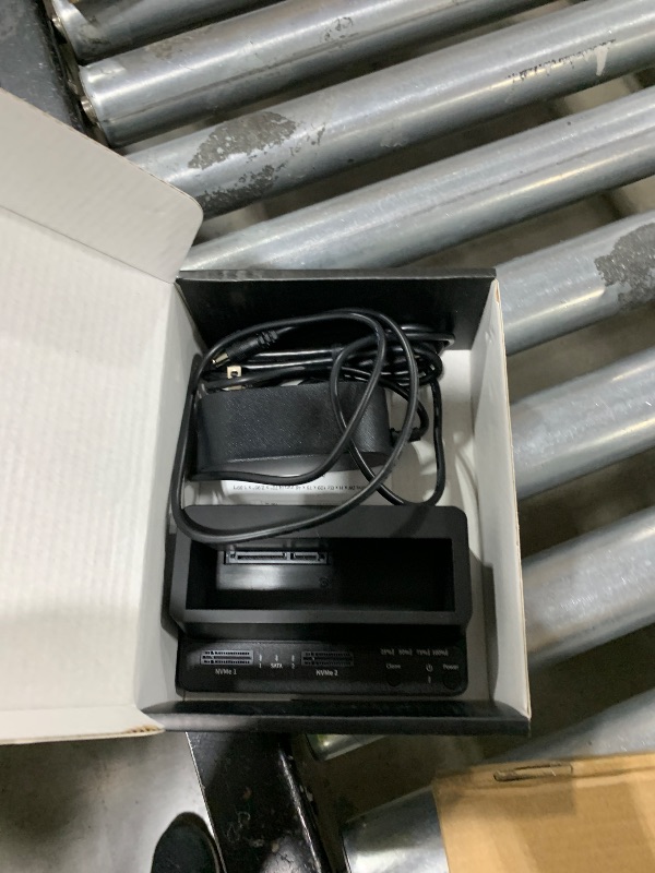 Photo 1 of Rosewill M.2 NVMe & SATA SSD / 2.5" & 3.5" HDD Hard Drive Cloner & Reader Docking Station, USB 3.2 Gen 2x1 10Gbps, Triple Bay, Offline Cloning, Tool-Free - RS-N2S-CL