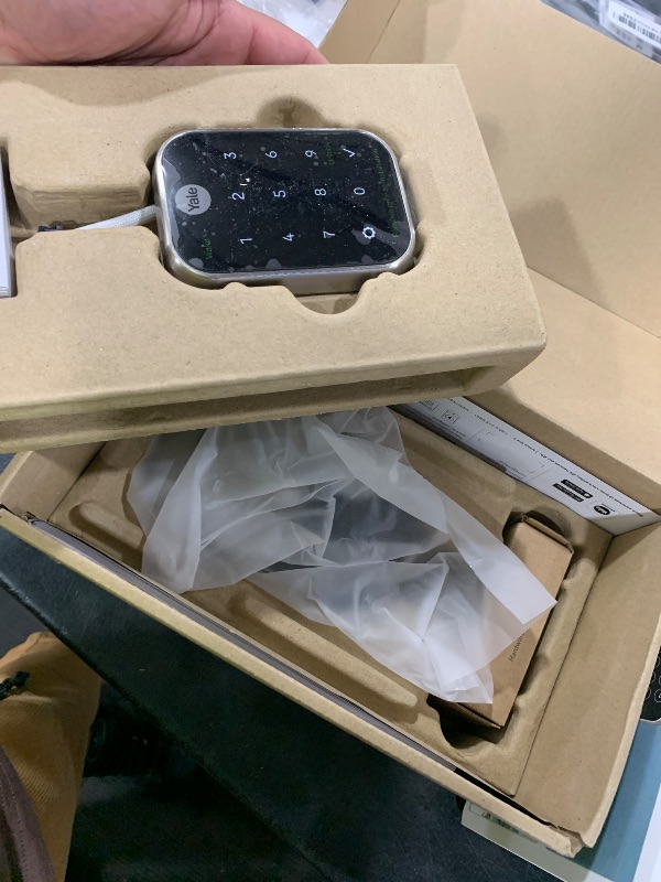 Photo 1 of Yale Assure Lock 2 Deadbolt, Satin Nickel Key-Free Smart Entry Door Lock with Z-Wave Connected Touchscreen Keypad for Code Entry and Remote Access, YRD450-ZW2-619