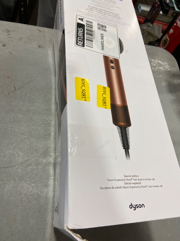 Photo 1 of Dyson Supersonic Nural™ Hair Dryer, No Heat Damage, 5 Intelligent attachments with Diffuser & Styling Concentrator, Scalp Health, All Hair Types