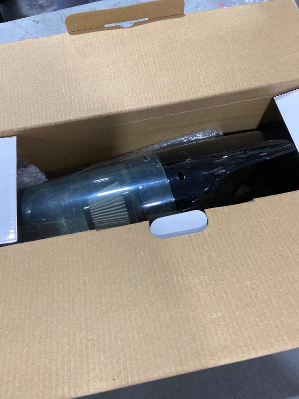 Photo 1 of Handheld Vacuum Cordless Rechargeable with LED Light, Car Vacuum Portable Cordless, Hand Vacuum Cleaner Car Seats, Home, Quick Cleanup, Strong Suction, Lightweight, Includes Crevice Nozzle & Brush