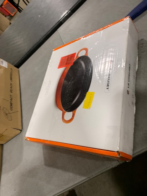 View 3 of Le Creuset Enameled Cast Iron Signature Everyday Pan, 11 in., Olive