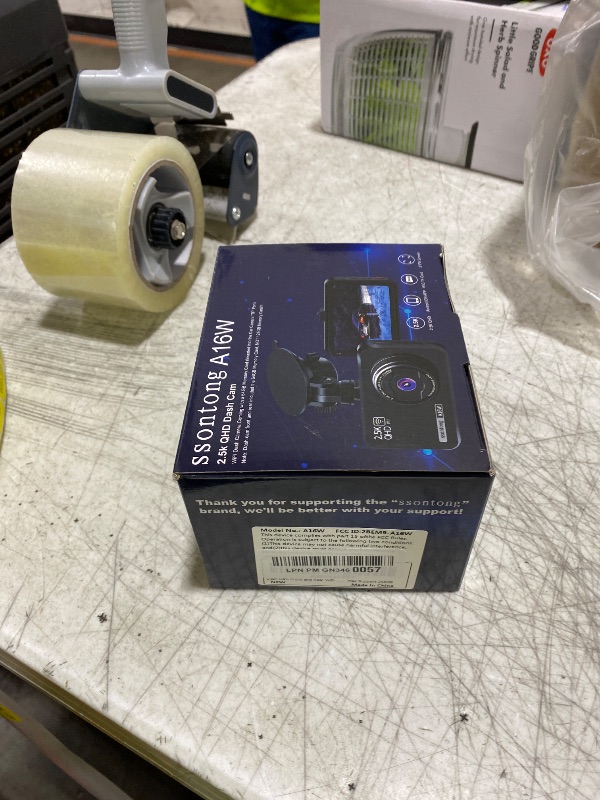 Photo 1 of Dash Cam Front and Rear, Dash Camera for Cars WiFi/APP Control Dual Dashcam W/ 64GB Card, 2.5K Dash Cam Front+1080P Rear Car Camera W/Super Night Vision, Loop Recording, G-Sensor, Max Support 256GB