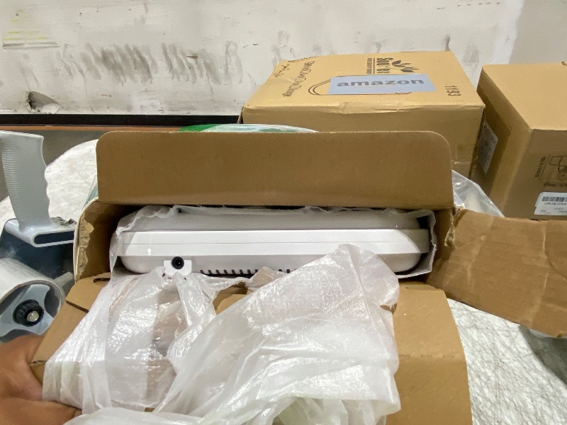 Photo 1 of AURELLE Nail Dust Collector, Powerful 1700PA Dual Turbo Fans Dust Extractor with 3 Suction Modes & Reusable Filter, Professional Manicure Nail Vacuum Fan for Nail Tech, Salon & Home Use, White