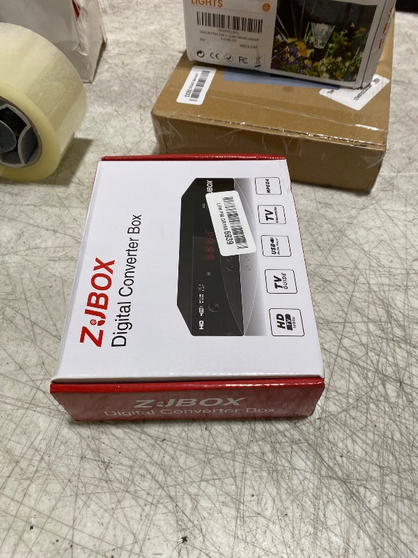 Photo 1 of Digital TV Converter Box, ATSC Tv Tuner - ZJBOX for Analog HDTV Live 1080P with Recording&Playback,HDMI Output, Timer Setting Tuner Function Digital Channel Free