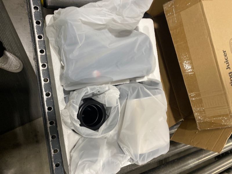Photo 1 of Juicer Machines, Cold Press Juicer Fit Whole Fruits and Vegetables, Slow Masticating Juicers with Wide Feed Chute, High Juice Yield, BPA Free