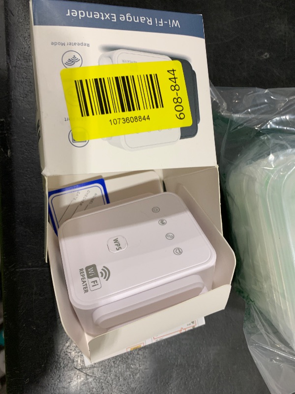 Photo 1 of 1200Mbps WiFi Extender Signal Booster for Home, Dual Band 5GHz/2.4GHz Wireless Internet Repeater with 4 External Antennas, Covers Up to 3600 Sq.ft & Supports 80 Devices, AP Mode with Ethernet Port