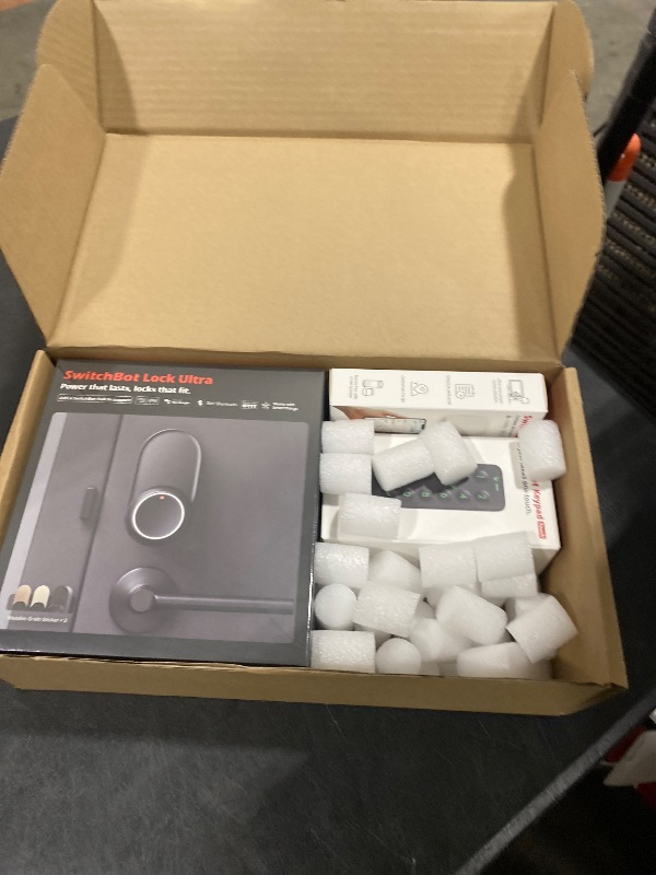 Photo 1 of Smart Lock Ultra with Keypad,Fingerprint Door Lock, App Remote Control, Built-in WiFi Keypad Deadbolt, Auto Unlock, Waterproof&Easy Install,Supports Alexa and Google (Lock Ultra Touch Combo)