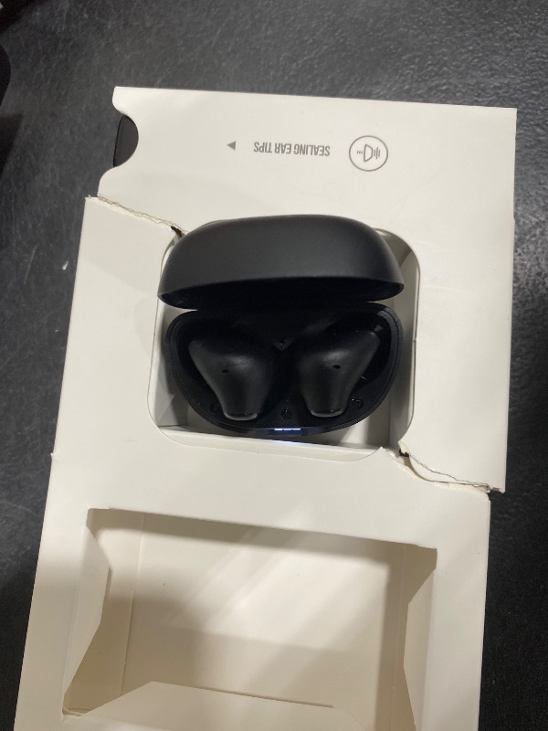 Photo 1 of JBL Tune Flex - True Wireless Noise Cancelling Earbuds (Black), Small