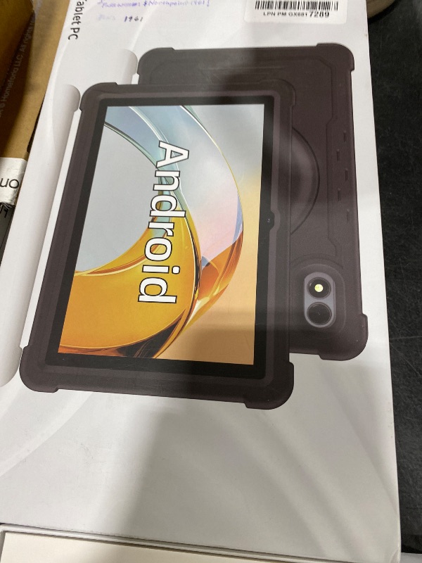 Photo 1 of Tablet 10 Inch Android 14 Tablet, 16GB RAM 128GB ROM, 1TB Expansion, Octa-core, Large Capacity Battery, 5MP + 8MP Dual Camera, 5G/2.4G WiFi, Bluetooth 5.0, GPS, Drop-Proof Case - Black (Black)
