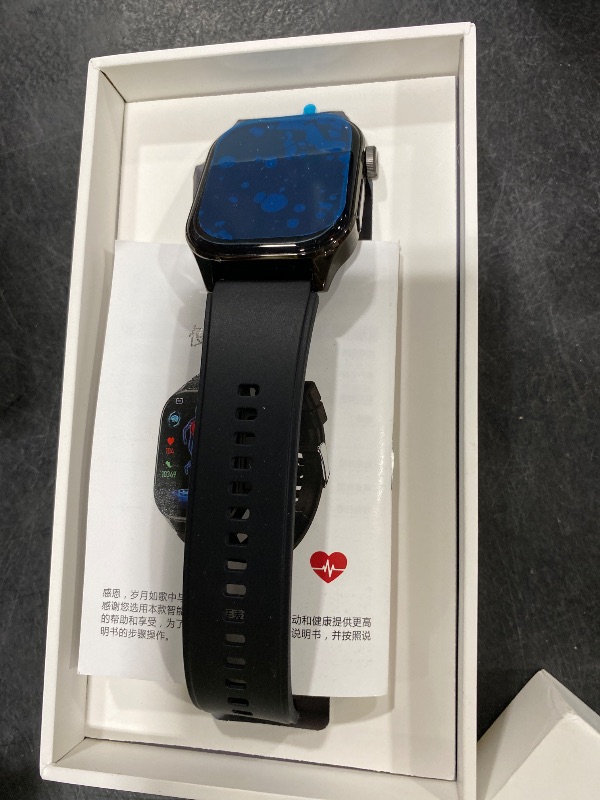Photo 1 of Advanced Health Smartwatch for Women Men with Real-Time Monitoring of Heart Rate, Blood Oxygen, Body Temperature, Blood Pressure, Sleep Auality and Stress Levels.Always-On Display, for Android & iOS