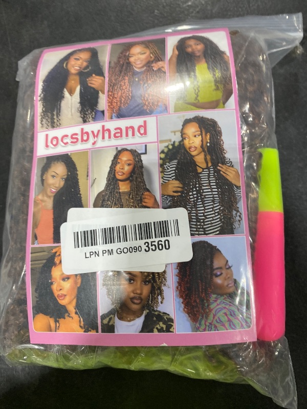 Photo 1 of 8 Inch 10 Packs Yanky Twist Crochet Hair Pre-twisted Light Brown Kinky Mini Spring Twist Small Curly Senegalese Twist Braids (30#)