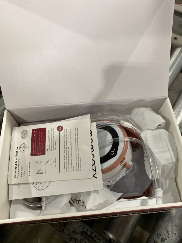 Photo 1 of Momcozy V1 Pro Wearable Breast Pump, Hospital-Grade Pocket Primary Pump, Hands-Free Portable Pump with Lightweight Visible Cups for Real Milk Removal