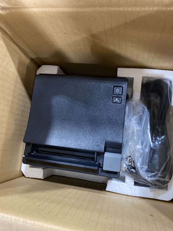 Photo 1 of Epson C31CE95022 Series TM-M30 Thermal Receipt Printer, Autocutter, USB, Ethernet, Energy Star, Black